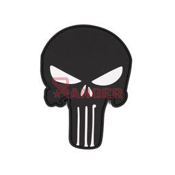 Parche PVC 3D Punisher con cierre de gancho y lazo