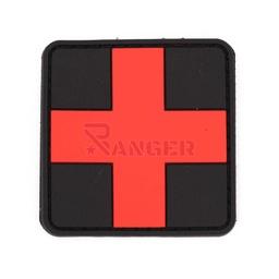 Parche médico de PVC con velcro cuadrado 4,8 cm