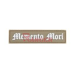 Parche PVC 3D Memento Mori Tan
