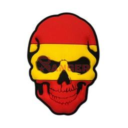 [IW-08303-SP] PARCHE IMMORTAL PVC 3D CALAVERA ESPAÑA