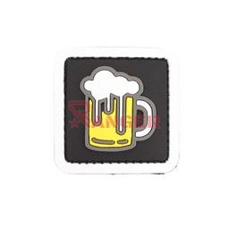 PARCHE PVC 3D EN FORMA DE JARRA DE CERVEZA