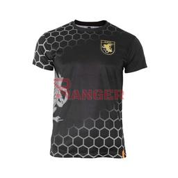 CAMISETA IMMORTAL SUBLIMACION GEO NEGRA