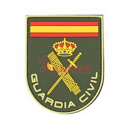 [IW-08328-OD] PARCHE IMMORTAL PVC GUARDIA CIVIL VERDE-NEGRO