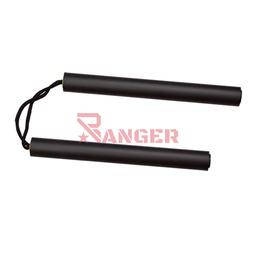 [39670] NUNCHAKU BARBARIC DUMMY ENTRENAMIENTO NEGRO ROJO