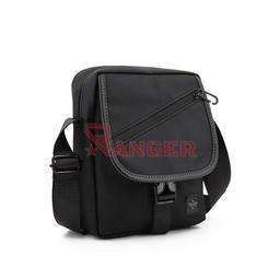 BOLSO PEQUEÑO DE NYLON CON CREMALLERA Y SOLAPA