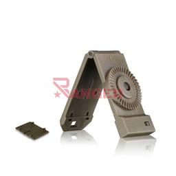 Adaptador perfil bajo para pistolera Molle polímero reforzado Tan