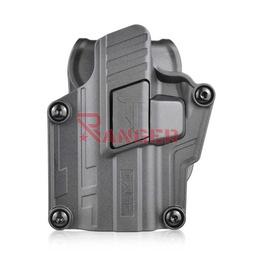 [1-UR200L/CY-UHFSG2L] FUNDA PISTOLA RIGIDA CYTAC UNIVERSAL GEN 2 ZURDOS NEGRA