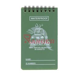 [IW-40854] LIBRETA WATERPROOF IMMORTAL 12 X 8 CM VERDE