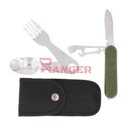 [IW-33036-BK] CUBIERTO MILITAR IMMORTAL NAVAJA C/FUNDA CORDURA NEGRO