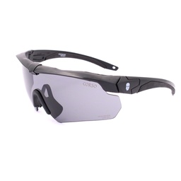 Gafas de protección con 3 lentes intercambiables antivaho EN166 ANSI Z87