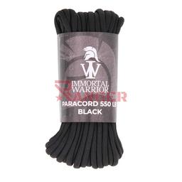 [IW-6008-BK] CORDINO IMMORTAL PARACORD 4MM X 15M 550LB NEGRO