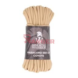 [IW-6009-CO] CORDINO IMMORTAL PARACORD 4MM X 15M 550LB COYOTE