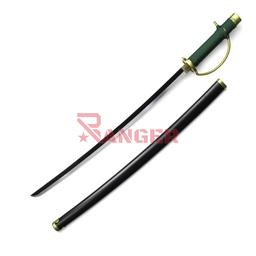 ESPADA PIRATA 103 CM HOJA 75 CM ACERO MANGO MADERA ENCORDADO VAINA MADERA