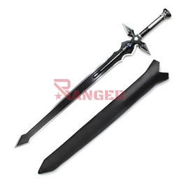 Espada Larga 105 cm de acero con funda de piel sintética