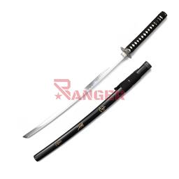 Katana de acero 101 cm con hoja de 65 cm y vaina de madera