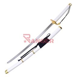 Katana ORN 4014 67 cm hoja 104 cm total acero Blanca