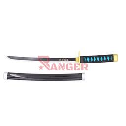 Espada wakizashi mini 40 cm hoja 24 cm acero sin filo
