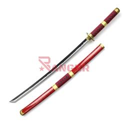 Katana de madera 3032 OPC 104 cm Rojo