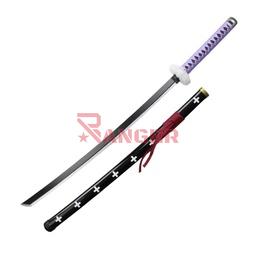 Espada Katana de madera 104 cm sin filo