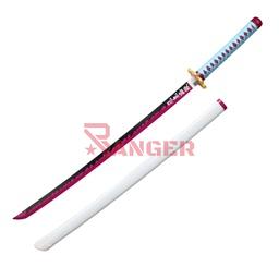 [BH-3066] KATANA BH MADERA 3066 DMSY 104CM BLANCA-ROSA