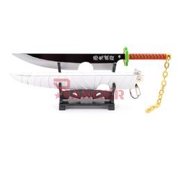 [BH-1161] KATANA BH MINI LLAVERO 1161 DMSY 22CM NEGRA-PLATA