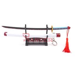 [BH-1166] KATANA BH MINI LLAVERO 1166 DMSY 22CM BLANCA