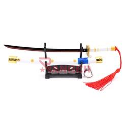 [BH-1174] KATANA BH MINI LLAVERO 1174 OPC 22CM BLANCA