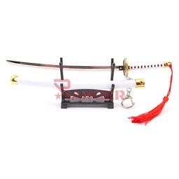 [BH-1179] KATANA BH MINI LLAVERO 1179 OPC 22CM BLANCA