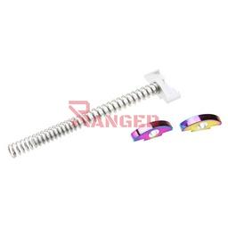 [CCT-AAP01-006] COWCOW AAP01 ALUMINIUM GUIDE ROD SET SILVER