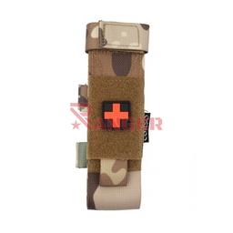 Funda para torniquete y tijera Molle Multicam