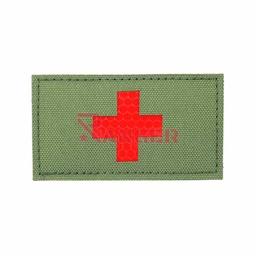 Parche Reflectante Médico 4,9 cm x 8,7 cm Verde
