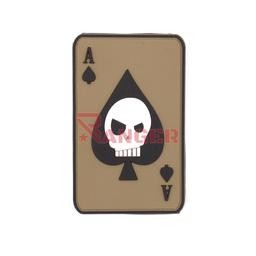 PARCHE PVC 3D CALAVERA COYOTE