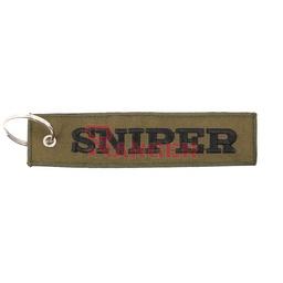 [IW-0322-OD] LLAVERO CINTA RECTANGULAR IMMORTAL SNIPER VERDE