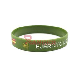 [IW-70503-OD] PULSERA IMMORTAL PVC EJERCITO TIERRA VERDE