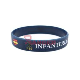 [IW-70505-NVBL] PULSERA IMMORTAL PVC INFANTERIA MARINA MARINO