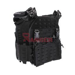 Chaleco modular Cordura 1000D sistema MOLLE corte láser porta cargadores M4 integrado placas simuladas EVA ajustable