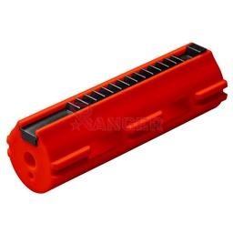 [PM01] PISTON AEG FPS ALIGERADO 14 DIENTES METALICOS ROJO