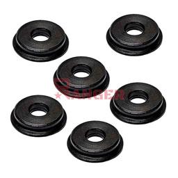 CASQUILLOS METALICOS PERFIL BAJO 8MM 6 PIEZAS