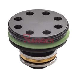 [TPPE] CABEZA PISTON AEG FPS ERGAL DOBLE JUSTA C/RODAMIENTO ALIGERADA NEGRA
