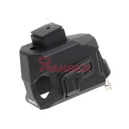 [L41163] ADAPTADOR HPA LAYLAX/NINE BALL CARGADOR M4 PARA HI-CAPA US NEGRA
