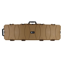 MALETA RÍGIDA PARA FUSIL CON RUEDAS 137 CM TAN