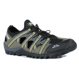 DEPORTIVO HI-TEC PAMPA ABIERTO VERDE-GRIS