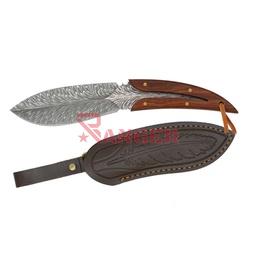 CUCHILLO DE CAZA ALBAINOX MADERA