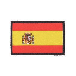 PARCHE MICROBORDADO BANDERA ESPAÑA AMARILLO