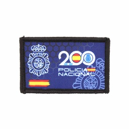 PARCHE INMORTAL SUBLIMACIÓN POLICÍA 200 ANIVERSARIO AZUL