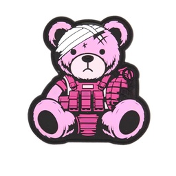 PARCHE PVC 3D TEDDY ROSA