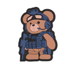 Parche PVC 3D Teddy táctico Coyote