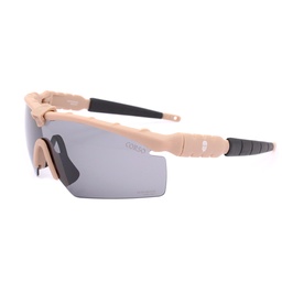 GAFAS DE PROTECCIÓN CON 3 LENTES INTERCAMBIABLES INSERTO ÓPTICO ANTIVAHO COYOTE