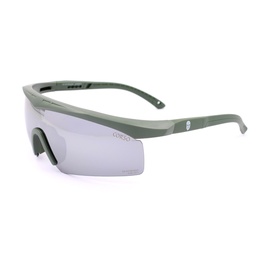 GAFAS DE PROTECCIÓN POLICARBONATO 4 LENTES INTERCAMBIABLES ANTIVAHO INSERTO ÓPTICO EN166 ANSI Z87+ VERDE
