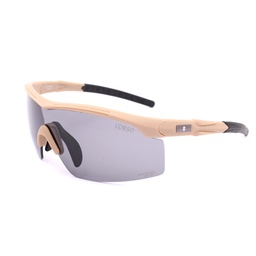 Gafas de seguridad con 3 lentes intercambiables Coyote